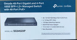 TP-Link TL-SG3452XP JetStream™ 48-Port Gigabit and 4-Port 10GE SFP+ L2+ Managed