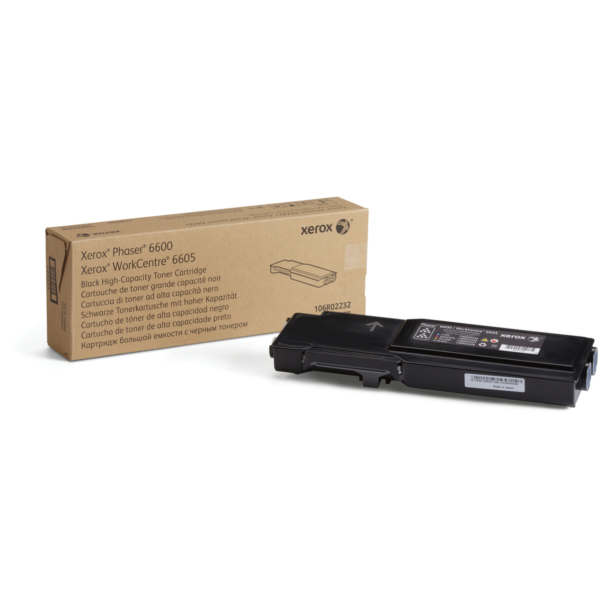 Xerox Toner Original Black 106R02236 High Capacity (8,000 Pages)6600/6605