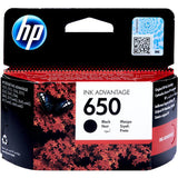 حبر HP الأصلي باللون الأسود 650/CZ101A لطابعات DESKJET 3545