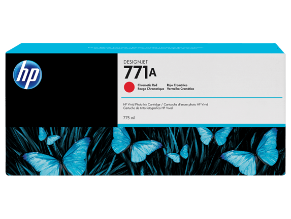حبر HP الأصلي باللون الأحمر 771C/B6Y08A Z6200/ 775ML