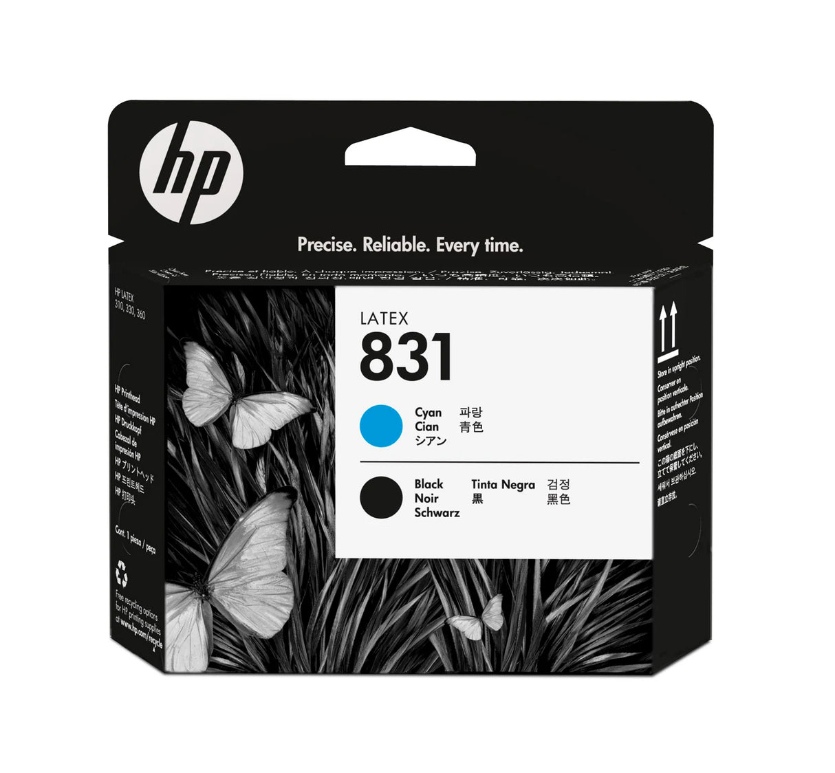 HP Printhead Cyan / Black 831C/CZ677A LATEX