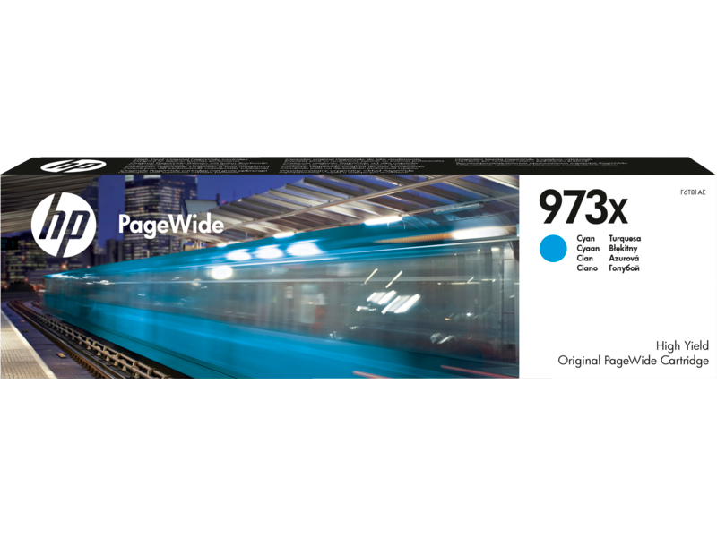 HP Ink Original Cyan 973X/F6T81AE PAGEWIDE
