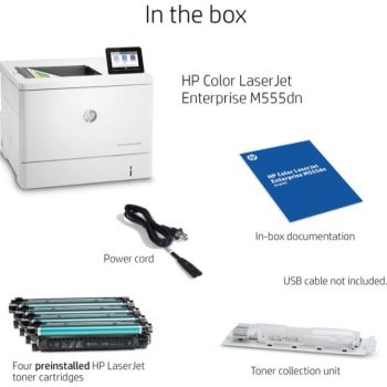 HP Color LaserJet Enterprise M555dn/7ZU78A Duplex Printer