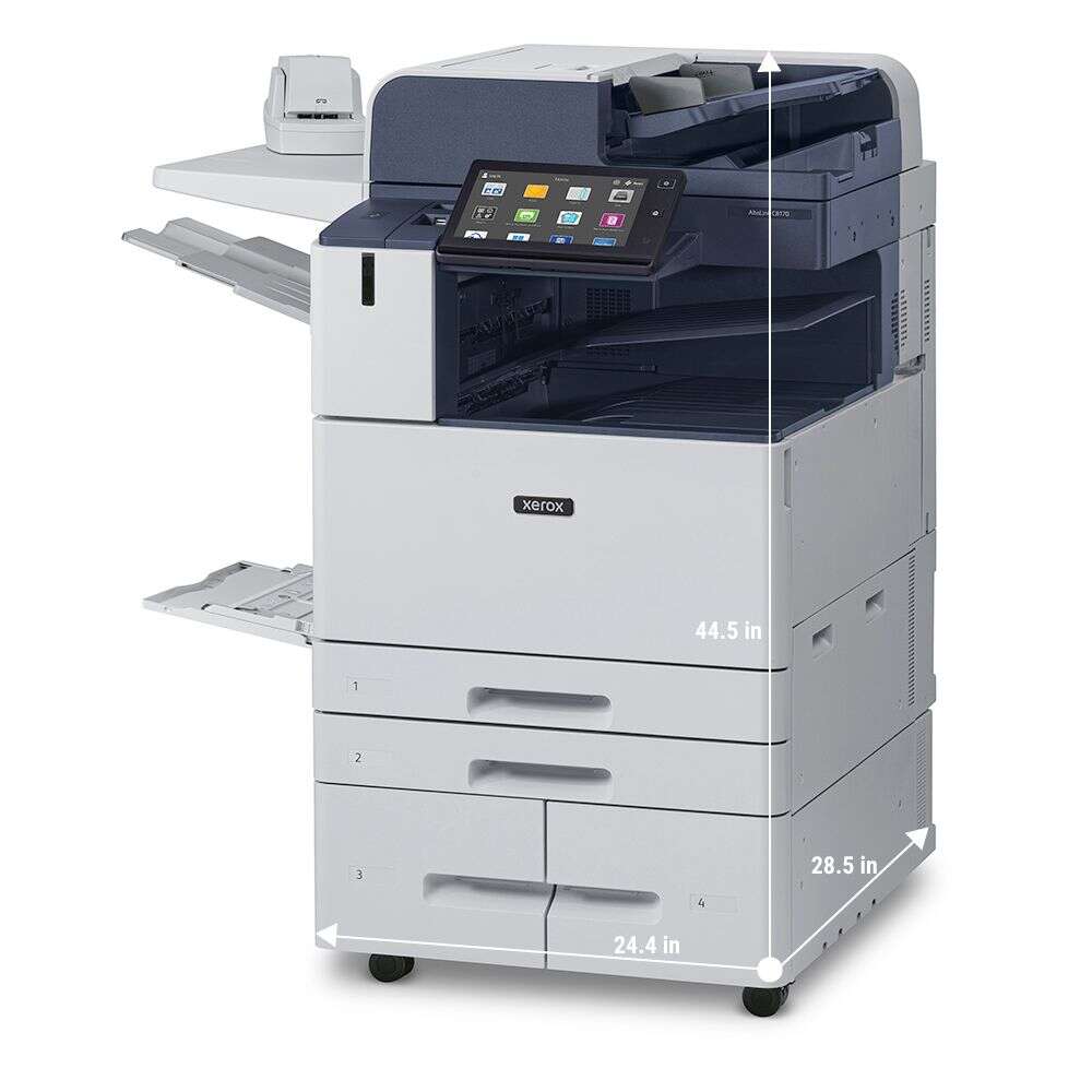 طابعة زيروكس C8145 للطباعة/النسخ/المسح الضوئي/البريد الإلكتروني/واي فاي - 45 صفحة في الدقيقة