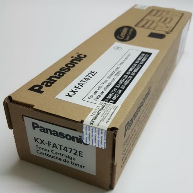 حبر باناسونيك الأصلي باللون الأسود KX-FAT472E MB2120/MB218/MB2130/MB2137/2138/MB2158/MB2170/MB2177