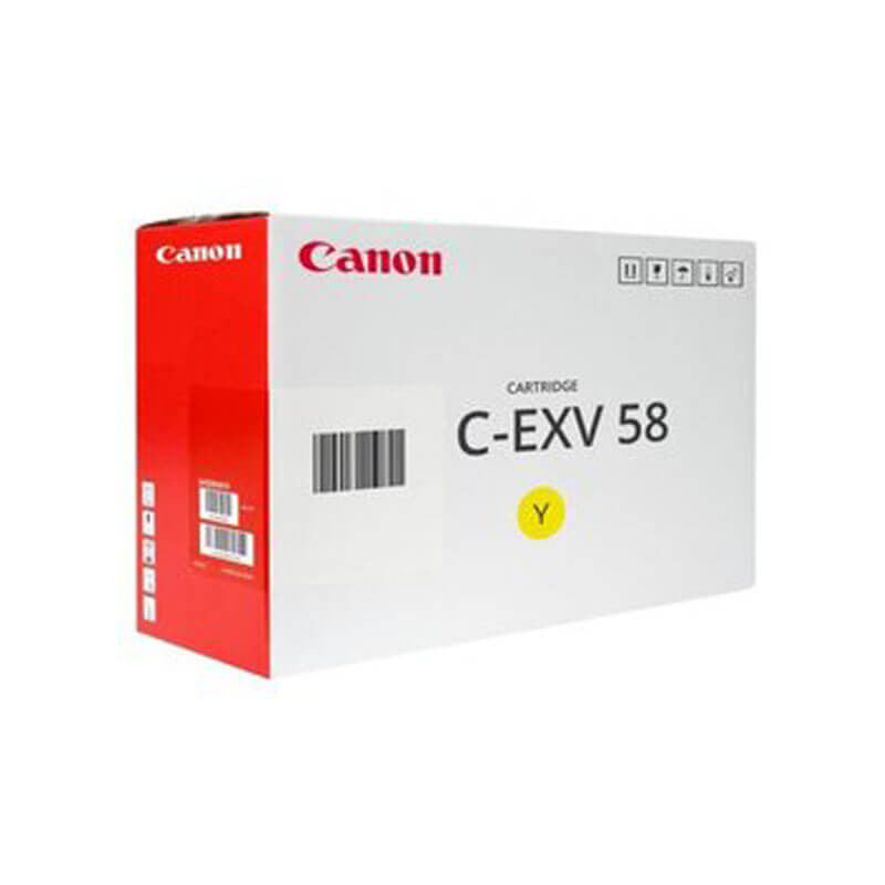 Canon Toner Original (LOW CAPACITY) Yellow C-EXV-58L DXC5840/5850