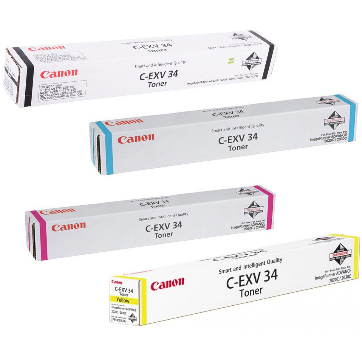 عبوة حبر كانون الأصلية المتعددة C-EXV-34/GPR-36 IRC2030/C2020/C2025/2220