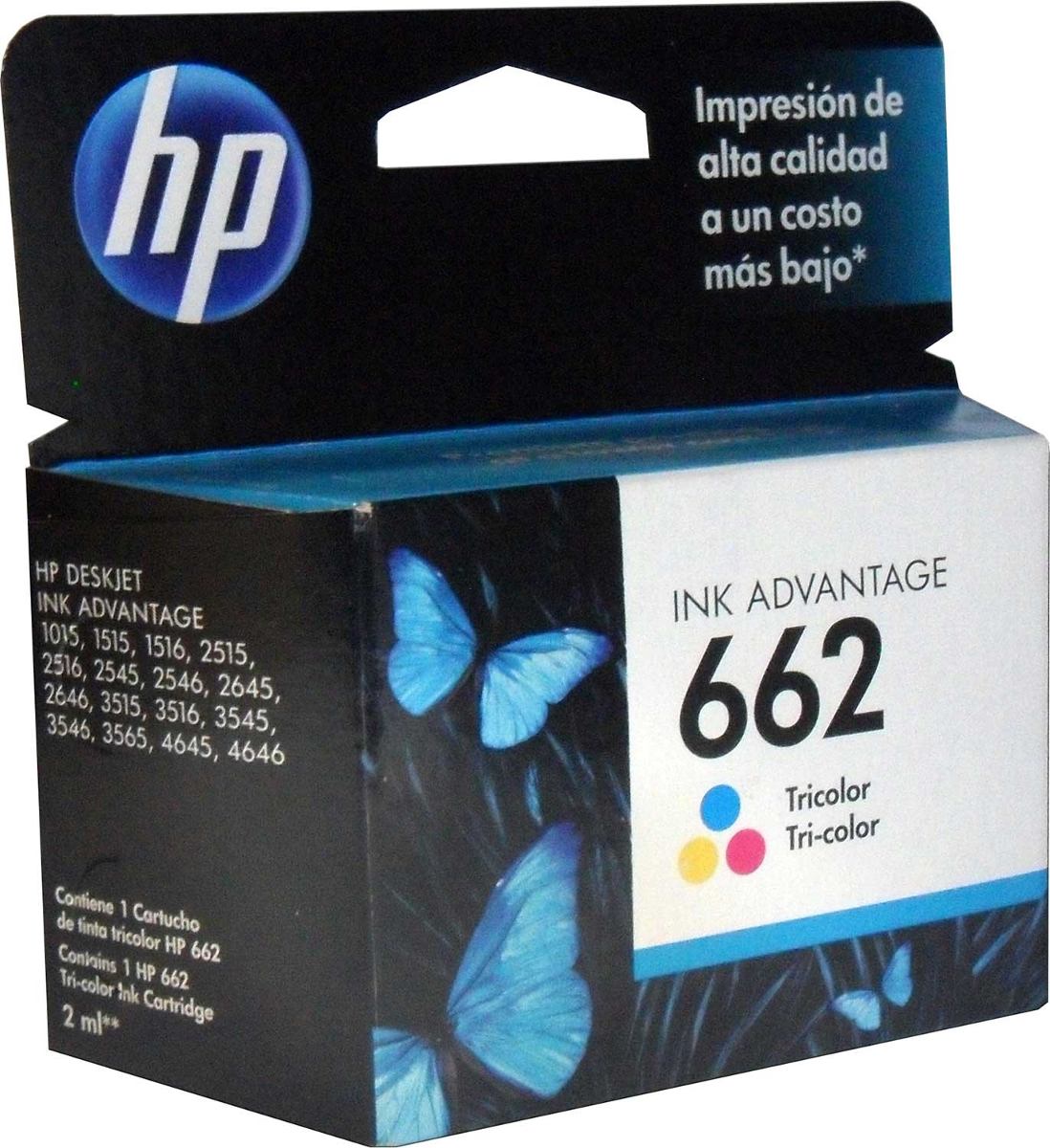 HP Ink Original Color 662C/CZ104A