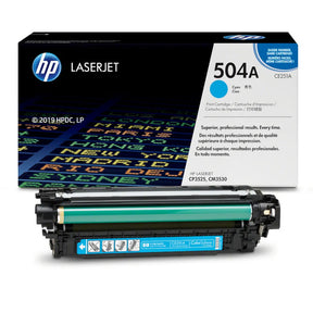 HP Toner Original Cyan 504A/CE251A CP3525/CM3530 - S-Tech