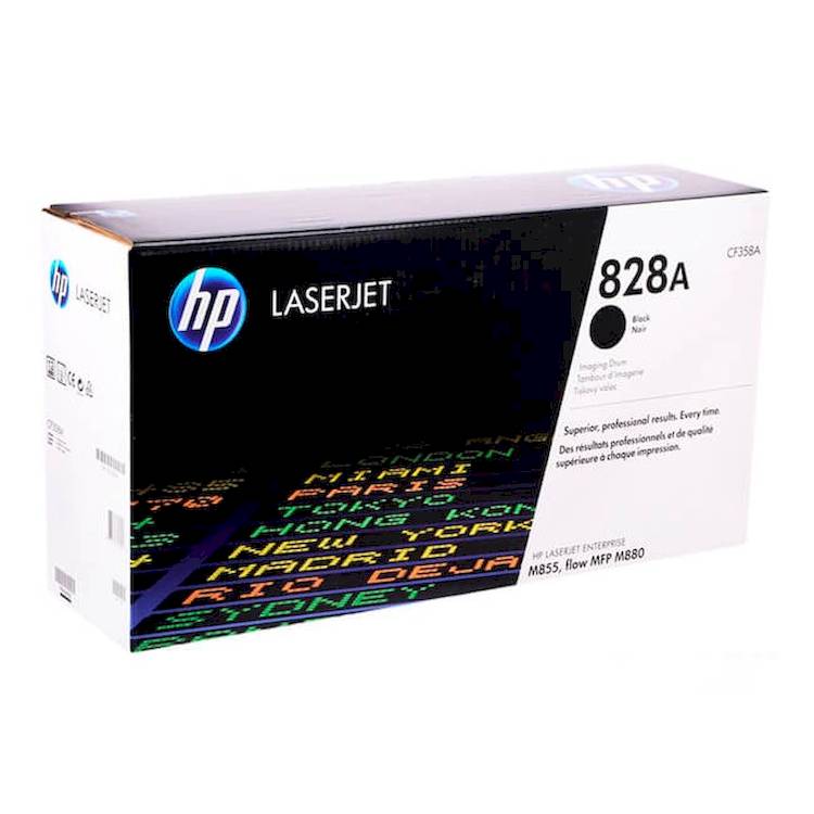 وحدة طبلة HP الأصلية باللون الأسود 828A/CF358A لطابعات الليزر النافثة للحبر/أسطوانة الصور