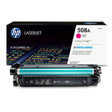 حبر HP الأصلي أرجواني 508A/CF363A لطابعات M553