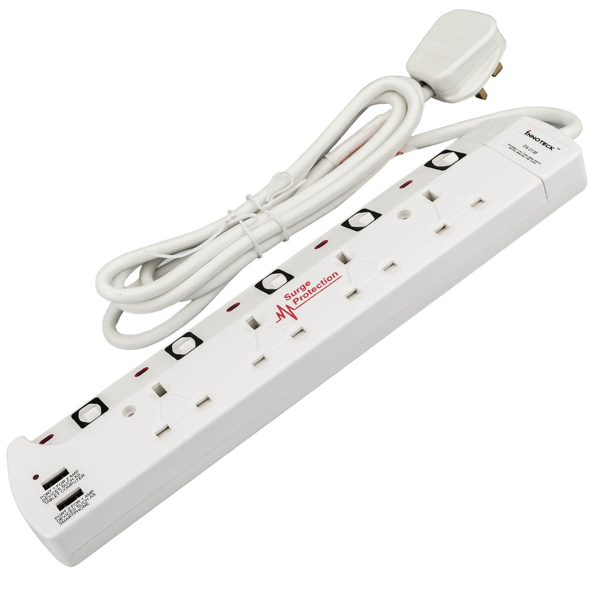 Power Extension 4 Port / 5 Meter (Germany)