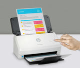ماسح ضوئي HP ScanJet Pro 2000 S2/6FW06A مزود بتغذية ورقية (35 صفحة في الدقيقة) ووحدة تغذية ورقية سعة 50 صفحة.