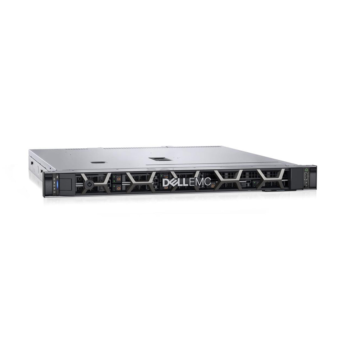 خادم Dell PowerEdge R350، معالج Intel Xeon E2314، ذاكرة تخزين مؤقت 8 ميجابايت، ذاكرة UDIMM سعة 16 جيجابايت، قرص SSD SATA سعة 480 جيجابايت، سرعة قراءة 6 جيجابايت في الثانية، 512، 2.5 بوصة، قابل للتوصيل السريع، PERC H355 Raid iDRAC9 Basic، نظام التشغيل DOS