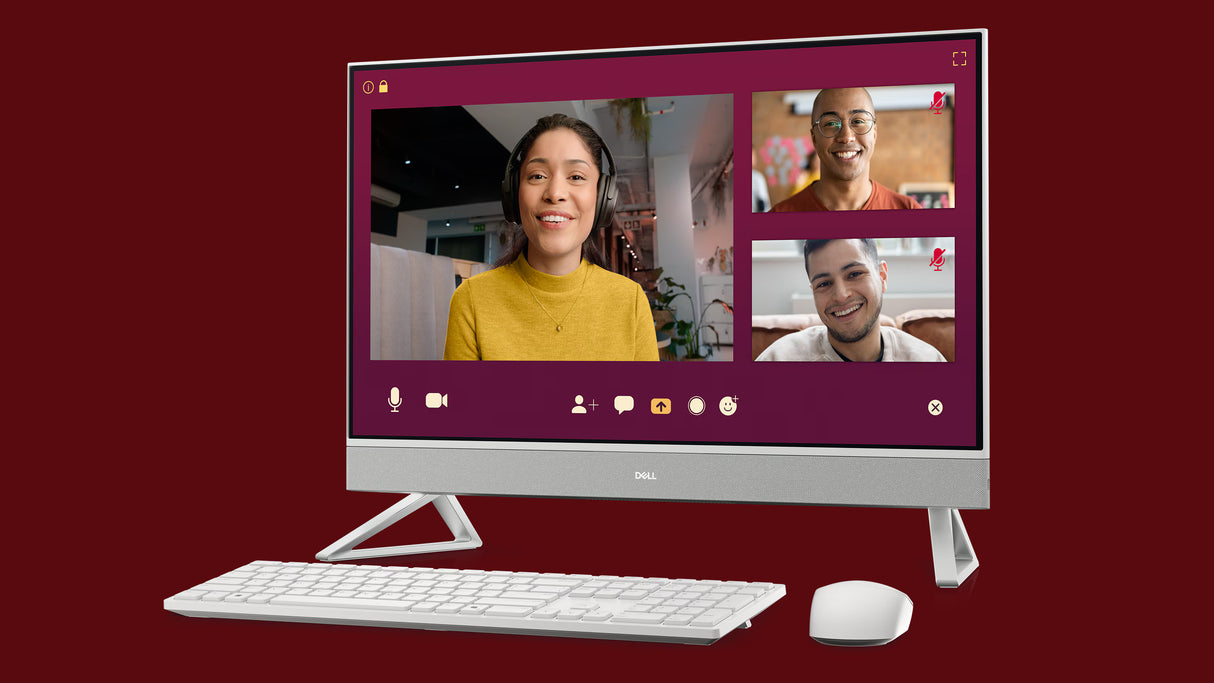 Dell Inspiron 27 All-in-One EC27250 – Core 7-150U | 16GB RAM | 1TB SSD | 27" FHD Touch | GeForce MX570A | Windows 11 Pro