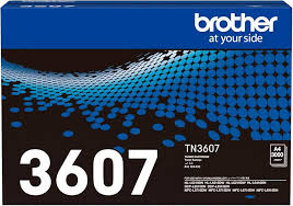 Brother Toner Black TN-3607 Std Yield Cartridge - Yield 3000 Pages TN-3607