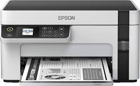 Epson EcoTank ET-M2120 A4 Print/Scan/Copy Wi-Fi Printer with Refillable Ink Tank, White - S-Tech