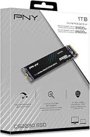 PNY Internal M.2 SSD 1TB NV3 |  2280 PCIe 4.0 NVMe | Model: M280CS2230-1TB-RB |