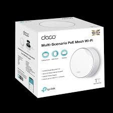نظام TP-Link Deco X50-PoE (حزمة واحدة) AX3000 لشبكة Wi-Fi 6 للمنزل بالكامل مع PoE