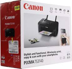 Canon 3 in 1 Printer Color TS-3140 Wi-Fi, Print, Copy, Scan, Cloud