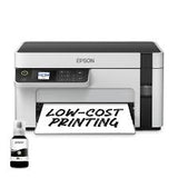 Epson EcoTank ET-M2120 A4 Print/Scan/Copy Wi-Fi Printer with Refillable Ink Tank, White - S-Tech