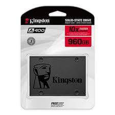 Kingston Internal SATA3 2.5" SSD 960GB A400 (7mm height) Solid State Drive | SA400S37/960G