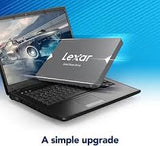 محرك أقراص الحالة الصلبة الداخلي Lexar NS100 سعة 512 جيجابايت ومقاس 2.5 بوصة SATA III، بسرعة قراءة تصل إلى 550 ميجابايت/ثانية (LNS100-512RBNA) 
