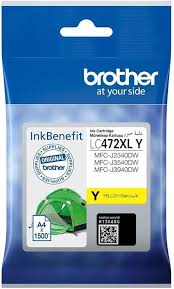 Brother Ink Cartridge LC472XLY YELLOW- MFC-J2340DW
