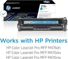 HP Toner Original Cyan 312A/CF381A MFP M476