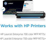 HP Toner Original Cyan 651A/CE341A M775
