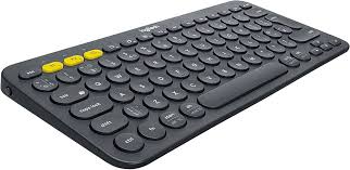 Logitech K380 Wireless Multi-Device Keyboard for Windows, Apple iOS, Apple Tv Android Or Chrome, Bluetooth, Compact Space-Saving Design, Pc/Mac/Laptop/Smartphone/Tablet