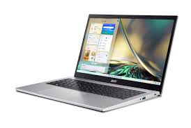 Acer Aspire 3 Laptop Pure Silver 15.6-Inch 12th Gen Core i5-1235U 8GB RAM 512GB SSD Wi-Fi 6 Bluetooth No Operating System NX.K6SEM.00C