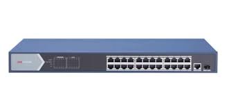 HIKVISION 24 PORT GIGABIT SMAT POE SWITCH