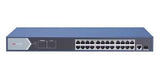 HIKVISION 24 PORT GIGABIT SMAT POE SWITCH