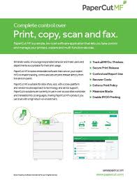 PaperCut MF Subscription - MFD Embedded - Edu/Gov, per device, 1+ total, 1Y