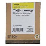 Epson Surecolor Ink T40D4 Ultra Chrome C13T40D440 Yellow 50ml / SC-T2100/3100/5100/3100n/5100n/3100m/5100m