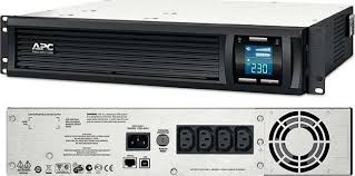 وحدة UPS الذكية APC 1000 VA LCD RM 2U 230V مع Smart Connect (مع مجموعة السكك الحديدية والبطارية) 