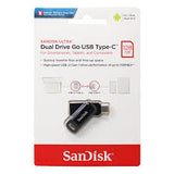 محرك أقراص Sandisk Dual Drive USB-Type C سعة 128 جيجابايت 