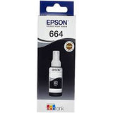 EPSON INK ORIGINAL BLACK T-6641 L100/L110/L120/L130/L132/L200/L210/L1455/L3050/L3060/L3070