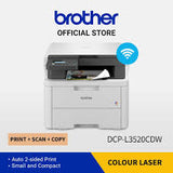 Brother Printer Color DCP-L3520CDW  18ppm Wireless & Wi-Fi Direct