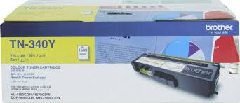 Brother Toner Original Yellow TN-340 HL-4150CDN/4570 CDW/DCP-9055CDN