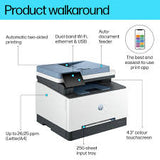 HP Printer Color LaserJet Pro  MFP 3303sdw/499M6A Ethernet/USB/Wi-Fi  Toner 222A