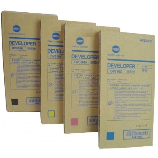 طابعة كونيكا مينولتا ديفيلوبر الأصلية باللون الأسود DV-616 C1100/C1085