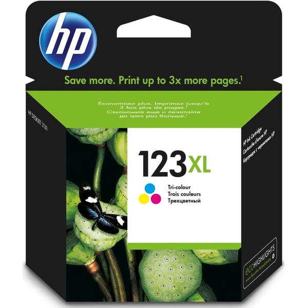 HP Ink Original Tri-Color 123XL/F6V18AE