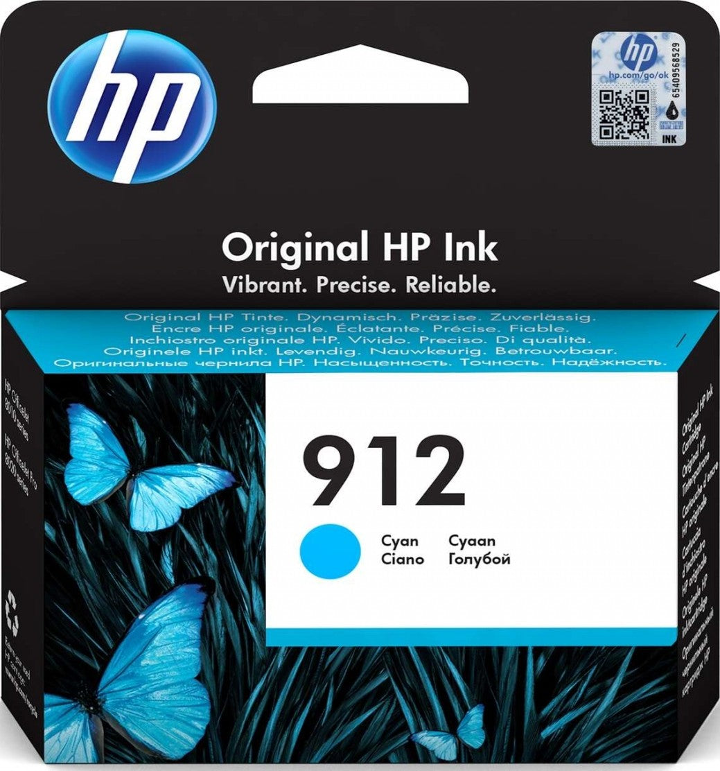 HP Ink Original Cyan 912/3YL77AE CARTRIDGE