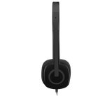 Logitech H151 Wired Headset | 981-000589 | Stereo Headphones With Rotating Noise