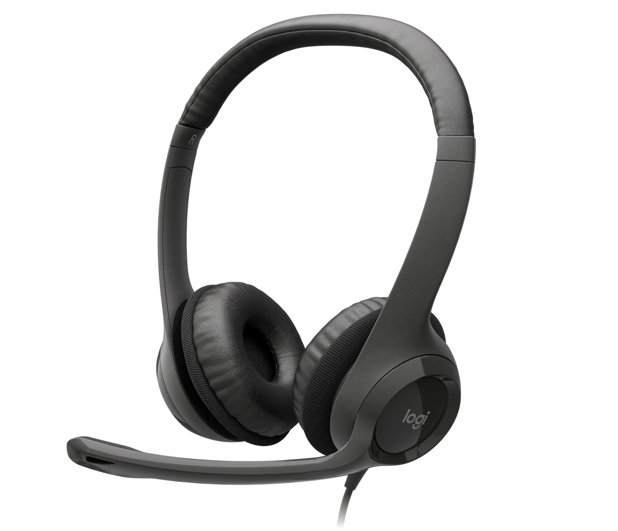 Logitech H390 USB Headset – Noise-Cancelling Mic & Stereo Sound