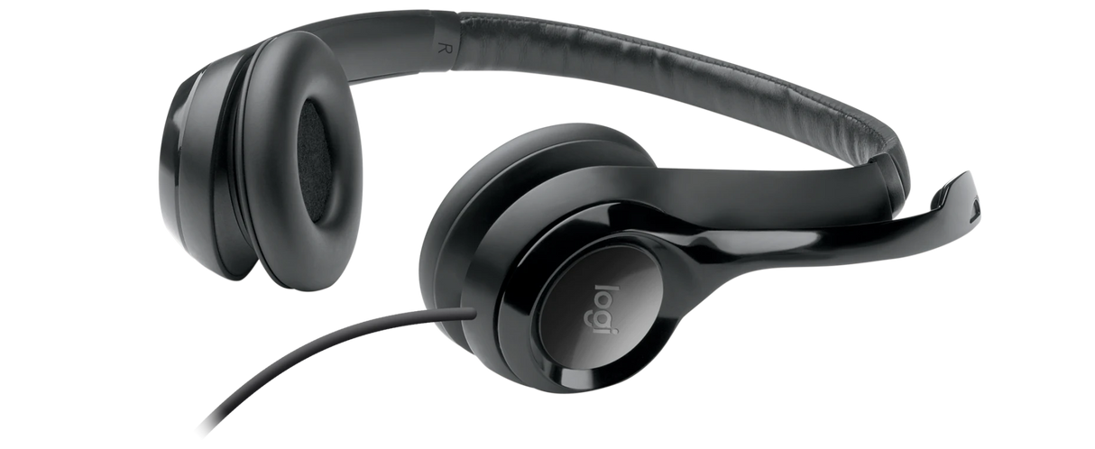 Logitech H390 USB Headset – Noise-Cancelling Mic & Stereo Sound
