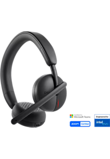 Dell WL3024 Wireless Headset Bluetooth Noise Cancelling with USB Receiver – 520-BBDG
