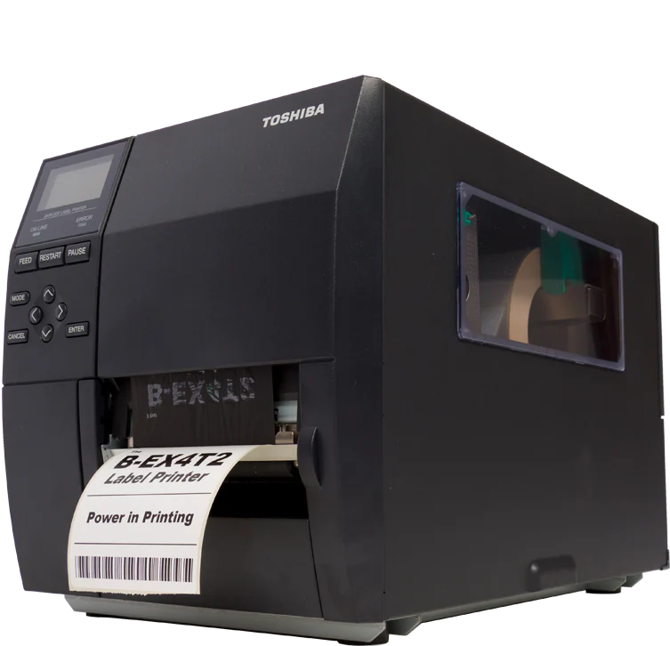 Toshiba Thermal Barcode Printer New 4-Inch 12 ips B-EX4T2-GS12